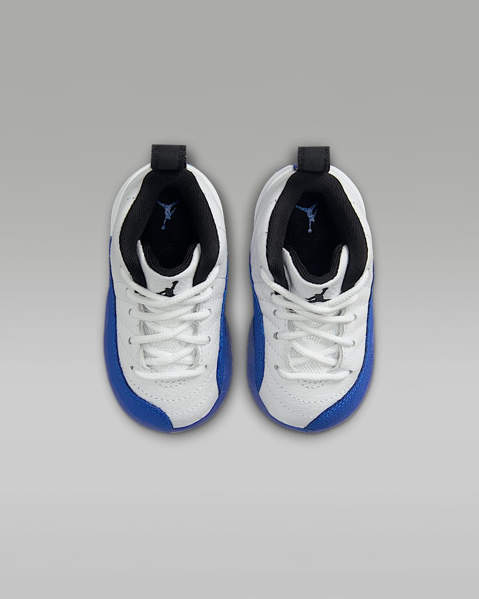 Jordan 12 Retro White Game Royal Baby Toddler Shoe. Nike